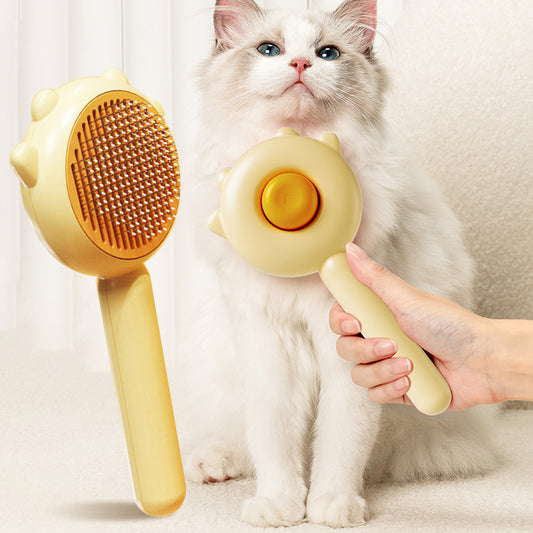 Katzenbürste / Hundebürste Massagebürste für ein glänzendes, gesundes und glückliches Katzen & Hundeleben